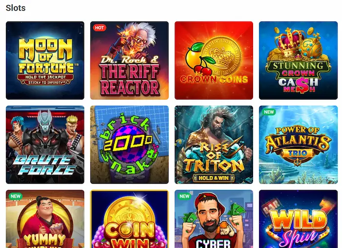 Rocket Spin Casino Australia games